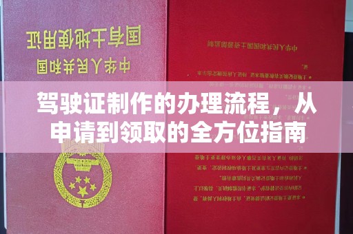 融水驾驶证制作的办理流程，从申请到领取的全方位指南