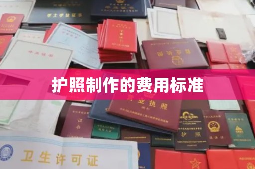 融水护照制作的费用标准