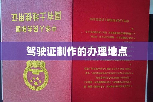 融水驾驶证制作的办理地点