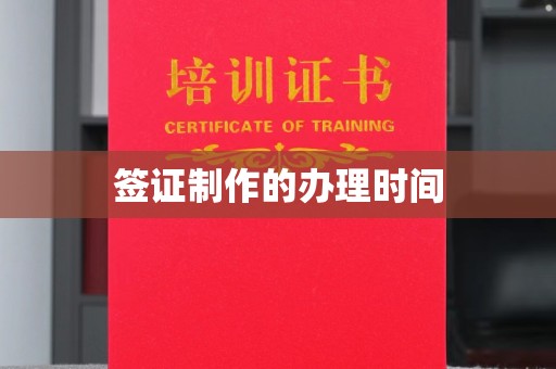 融水签证制作的办理时间