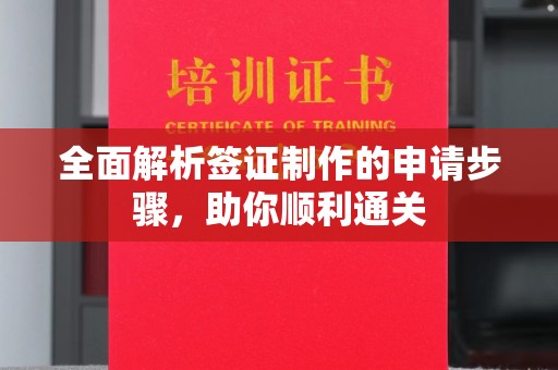 融水全面解析签证制作的申请步骤，助你顺利通关