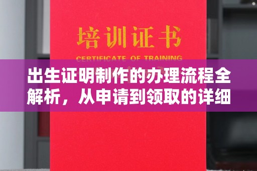 融水出生证明制作的办理流程全解析，从申请到领取的详细指南