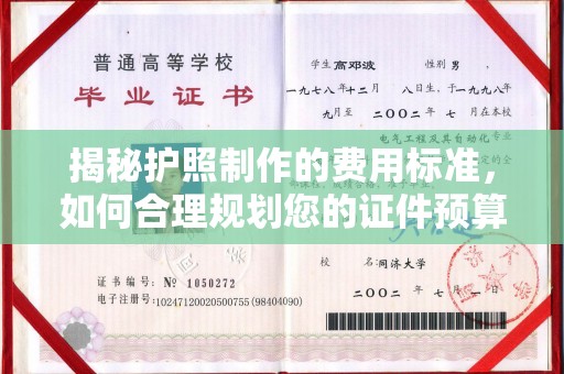 融水揭秘护照制作的费用标准，如何合理规划您的证件预算？